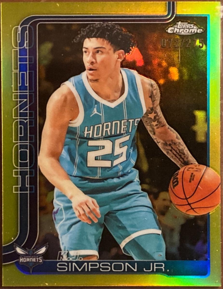 K.J. Simpson Jr. [Yellow Refractor] #45