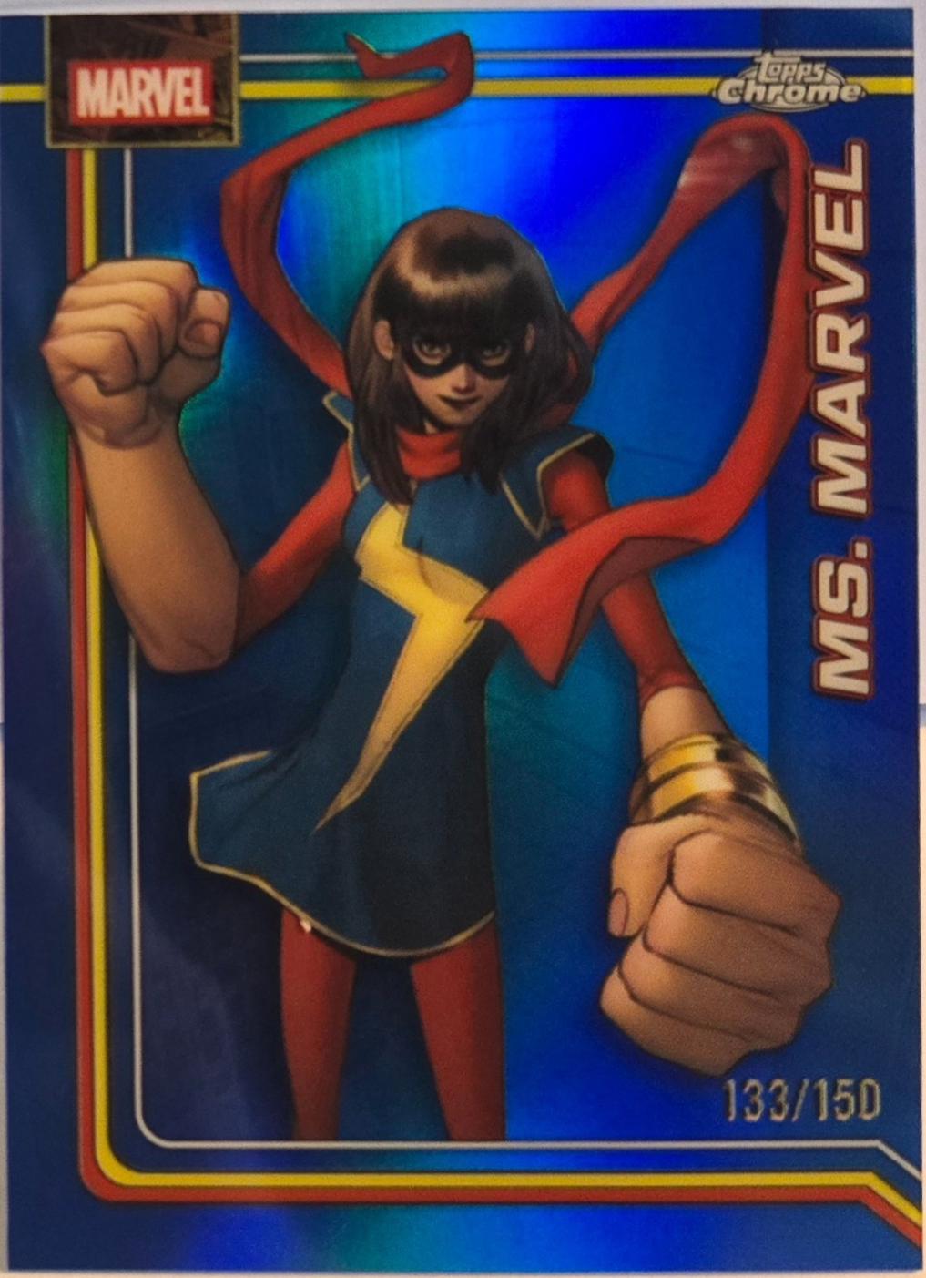 Ms. Marvel Blue Refractor