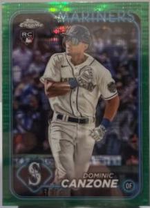 Dominic Canzone [Sonar Green Refractor] #133
