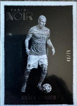 Arjen Robben #58 2016 Panini Noir Soccer