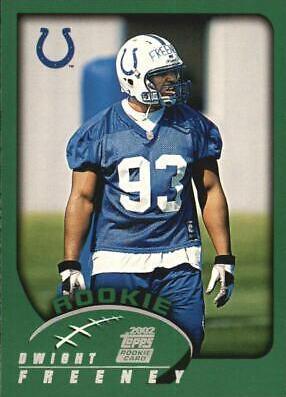 Dwight Freeney #316 Football Cards 2002 Topps