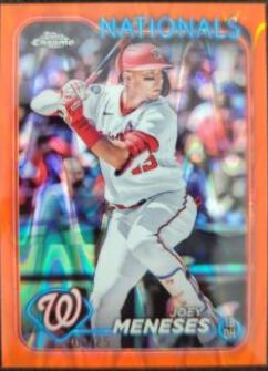 Joey Meneses [Orange Wave Refractor] #242