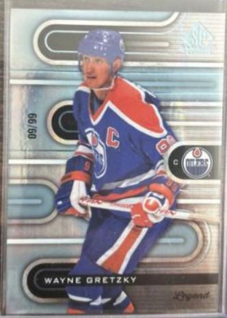Wayne Gretzky #123 Hockey Cards 2022 SP Game Used