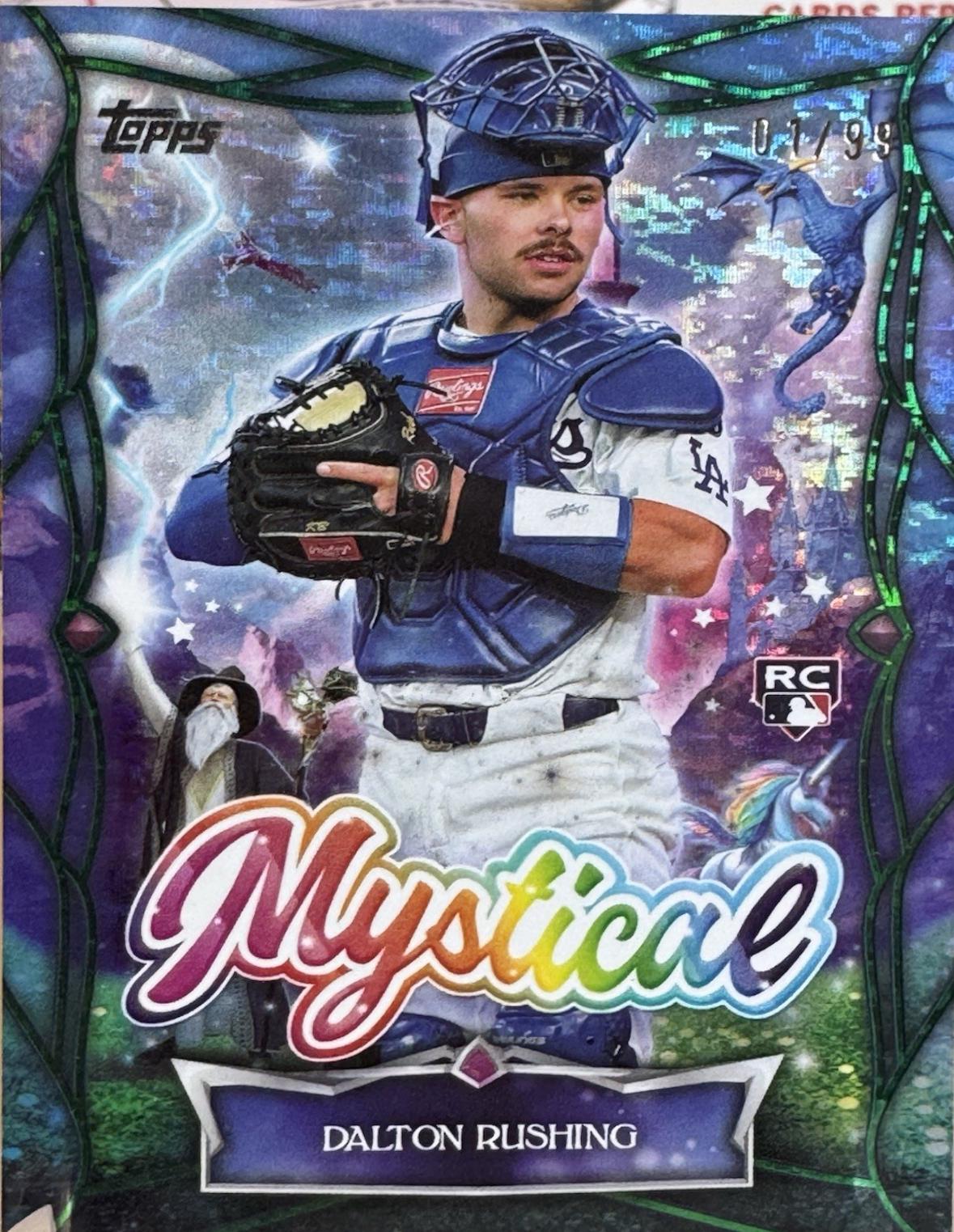 Dalton Rushing [Green] #MYS-13 Prices | 2025 Topps Update Mystical
