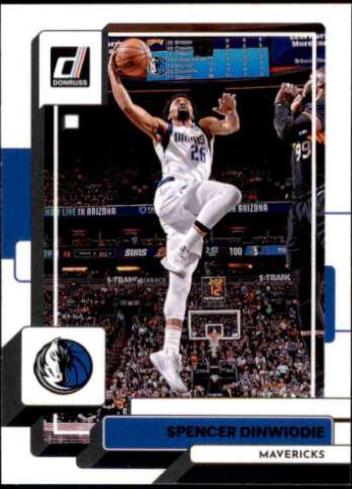Spencer Dinwiddie #144 2022-23 Donruss Basketball