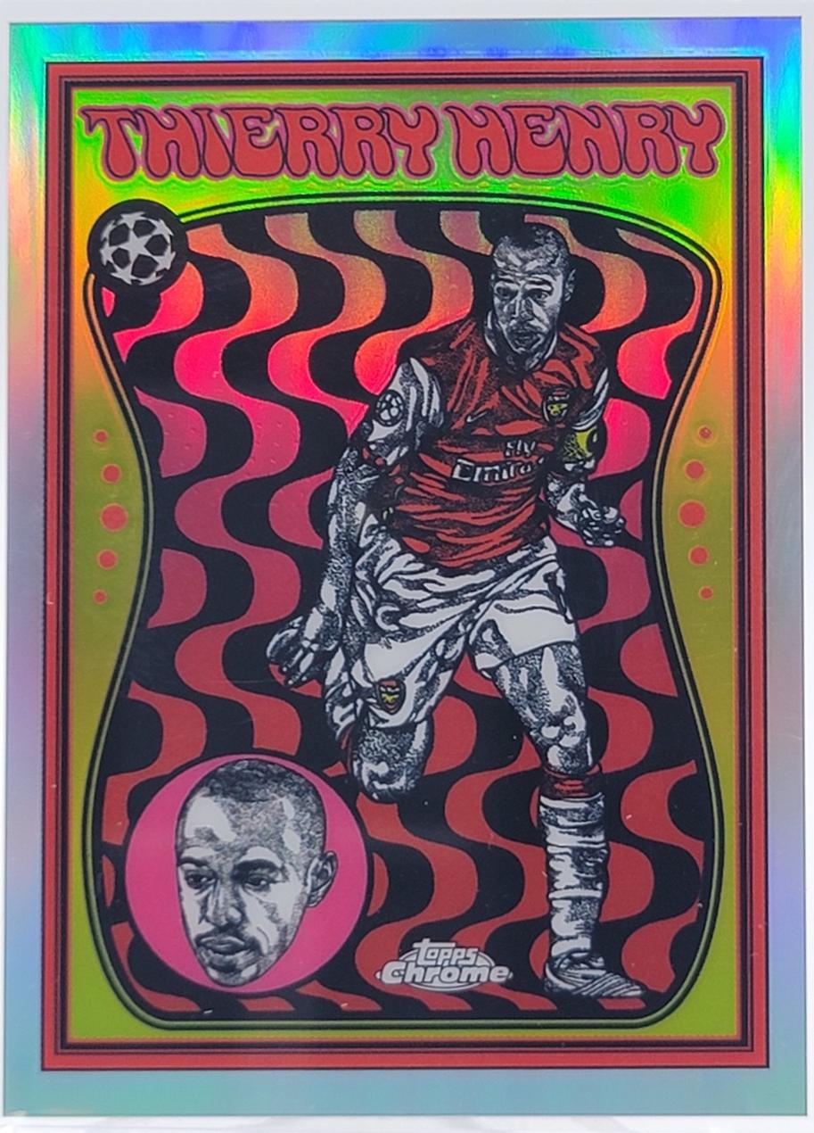 Thierry Henry #UV-2 Prices | 2025 Topps Chrome UEFA Ultra Violet