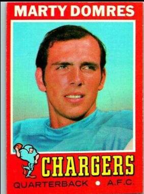 Marty Domres #66 Football Cards 1971 Topps
