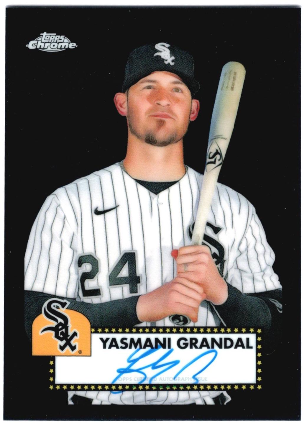Yasmani Grandal [Black Refractor] #PA-YG