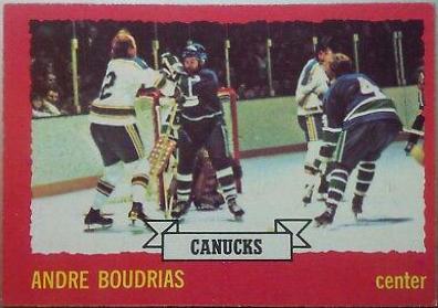 Andre Boudrias #19 Hockey Cards 1973 O-Pee-Chee