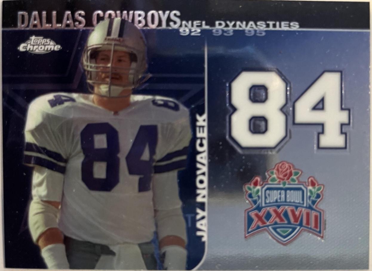 Jay Novacek #JN 2008 Topps Chrome Dynasties Football