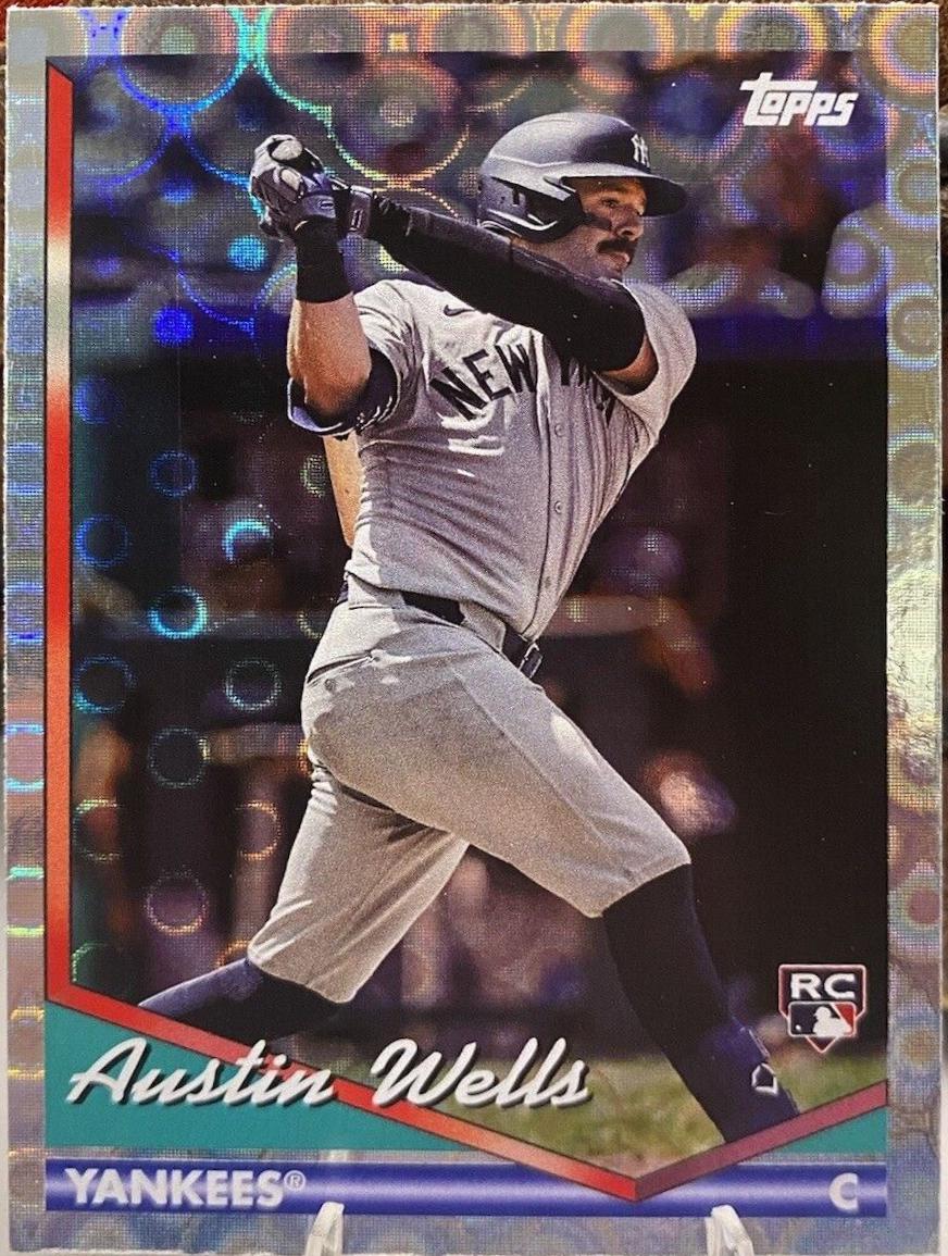 Austin Wells [Rainbow Foilboard] #209