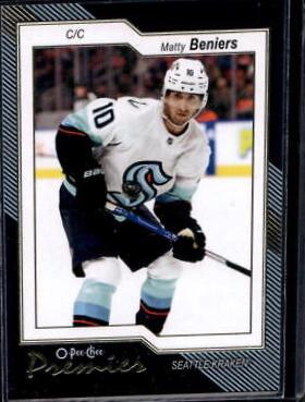 Matty Beniers #P-16 Hockey Cards 2023 O-Pee-Chee Premier