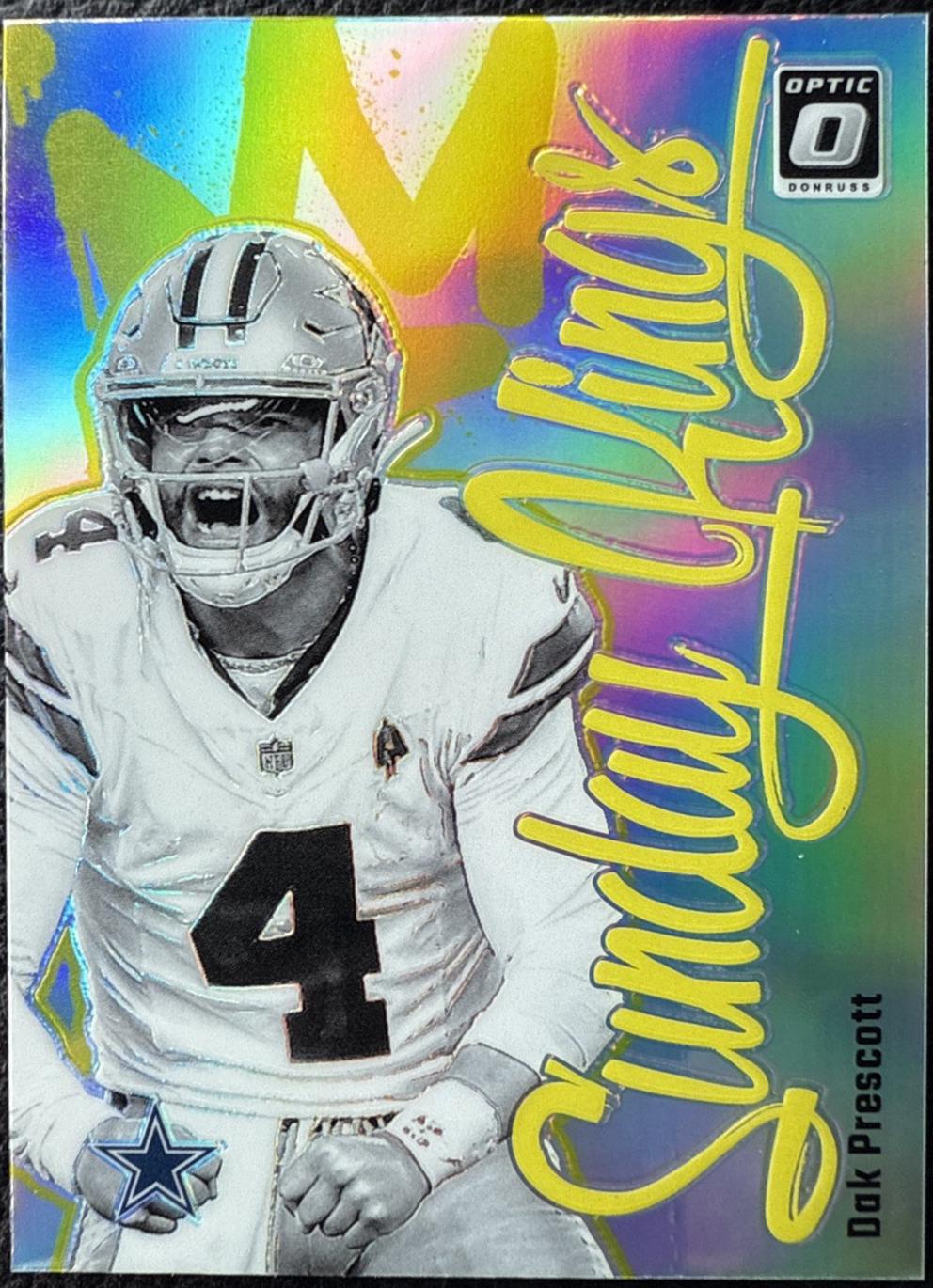 Dak Prescott #2 Football Cards 2024 Panini Donruss Optic Sunday Kings