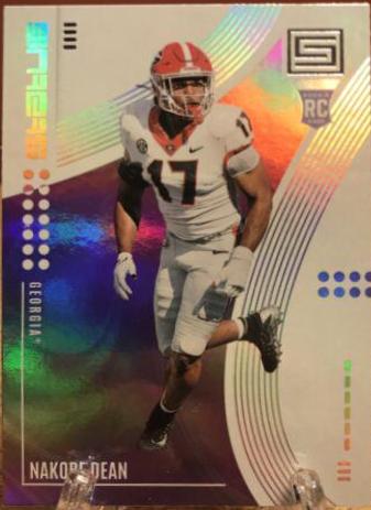 Nakobe Dean #22 Football Cards 2022 Panini Chronicles Draft Picks Status