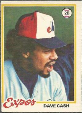 Dave Cash #18 Baseball Cards 1978 O Pee Chee