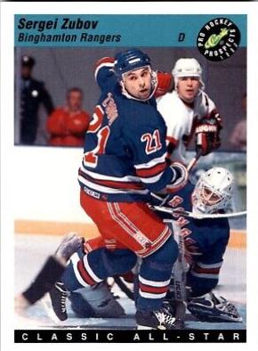 Sergei Zubov #70 Hockey Cards 1993 Classic Pro Prospects