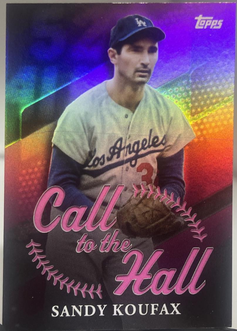 Sandy Koufax [Pink Foil] #CTH-13