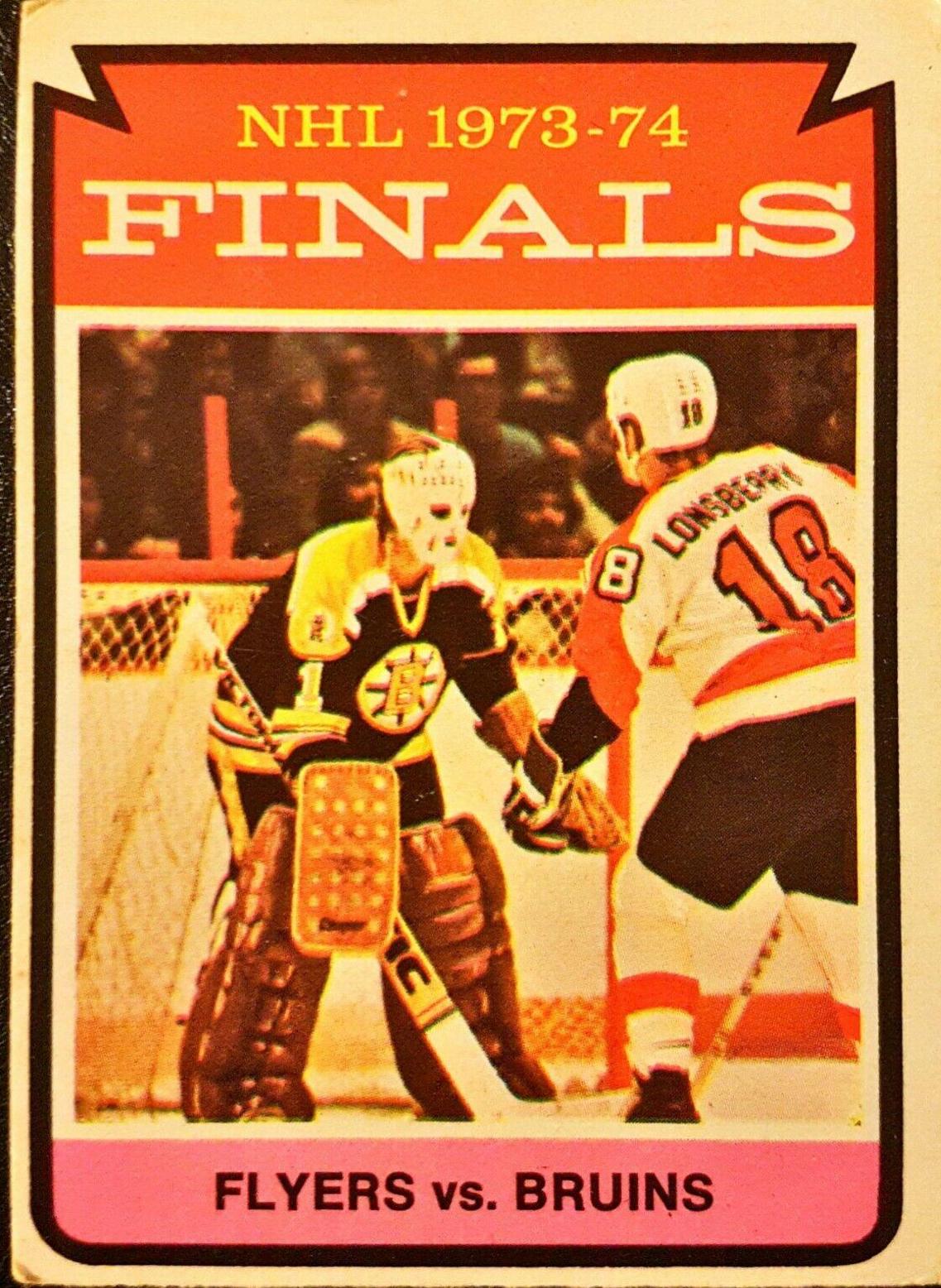 Stanley Cup Finals #215 1974 O Pee Chee Hockey