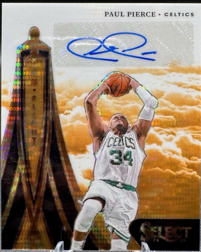 Paul Pierce #IFS-PIE 2024-25 Panini Select Basketball In Flight Signatures