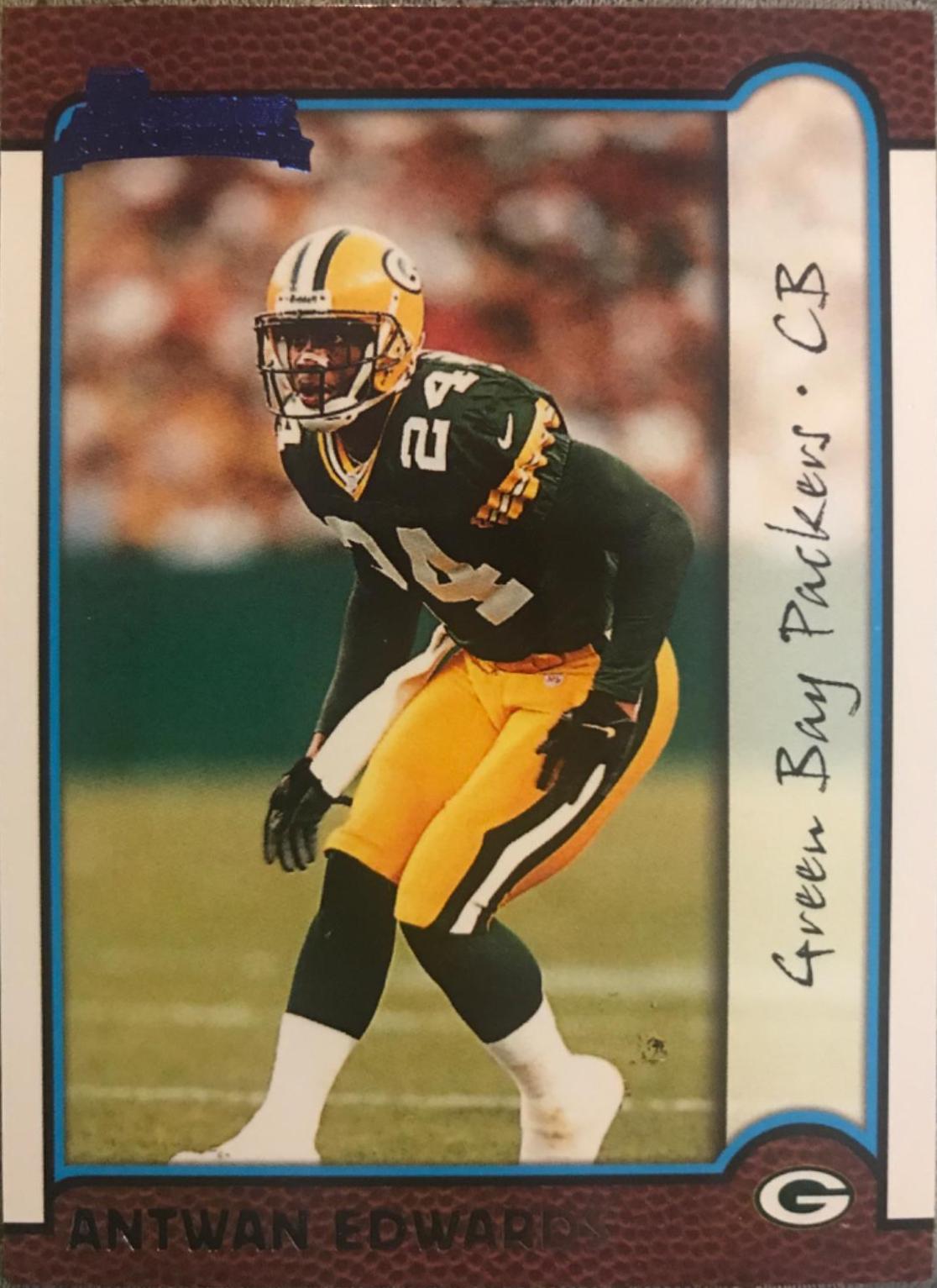 Antwan Edwards #198 Football Cards 1999 Bowman