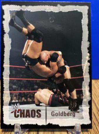 Goldberg #9 Wrestling Cards 2004 Fleer WWE Chaos