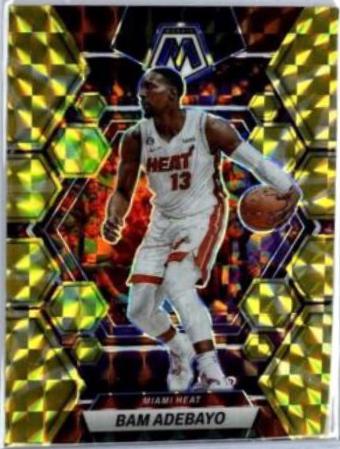 Bam Adebayo [Reactive Yellow] #78 Prices | 2022 Panini Mosaic