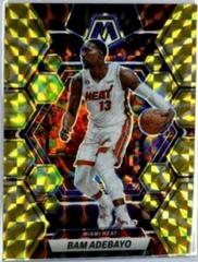 Bam Adebayo [Reactive Yellow] #78 Prices | 2022 Panini Mosaic