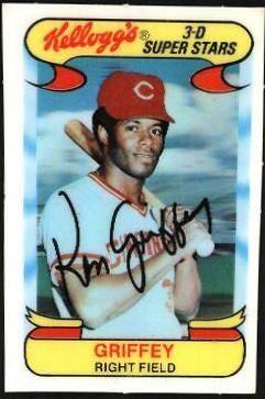 Ken Griffey #4 Baseball Cards 1978 Kellogg's