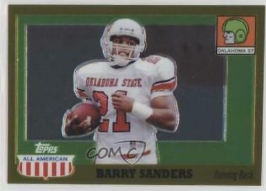 Barry Sanders [Gold Chrome] #75