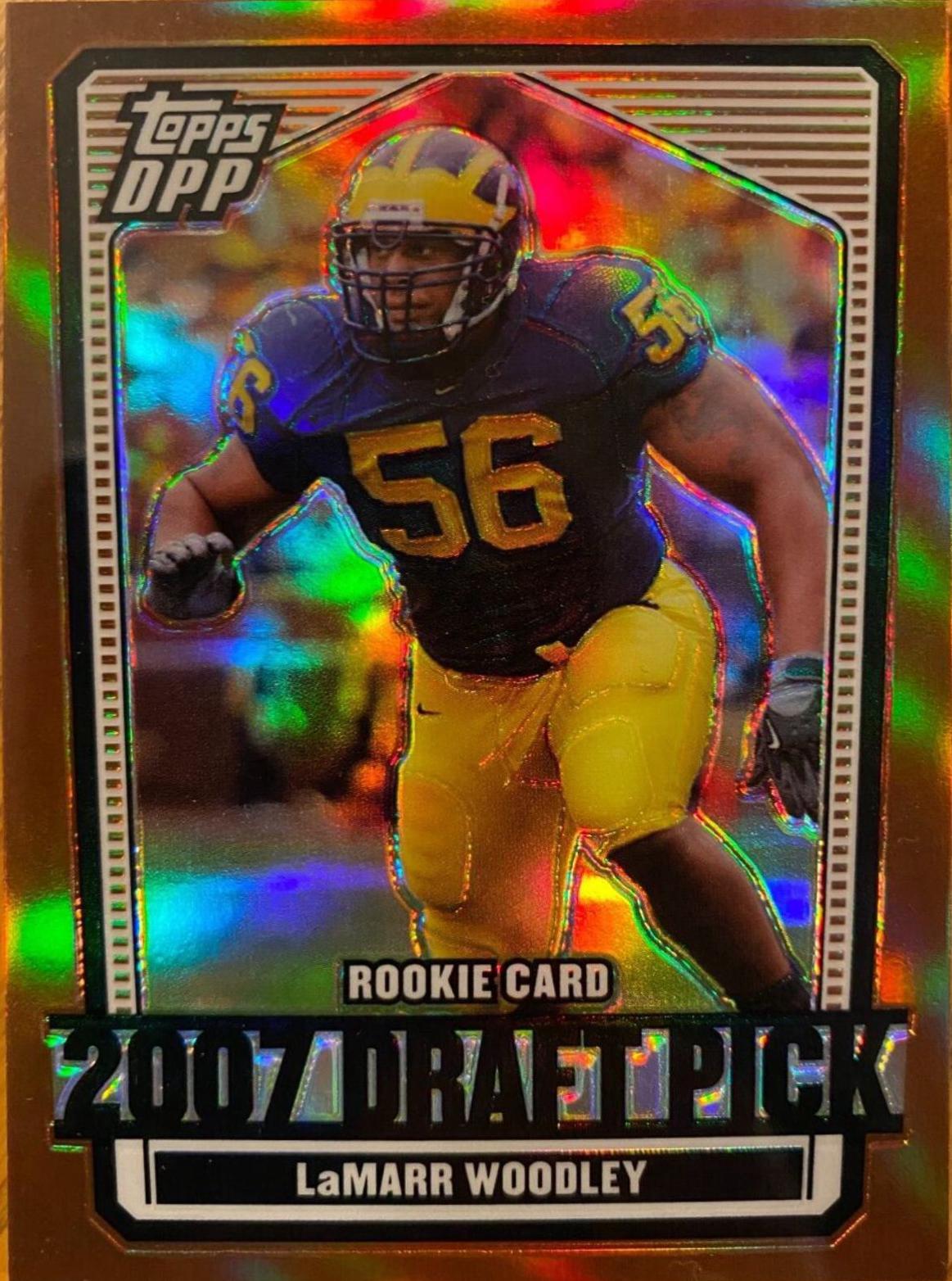 LaMarr Woodley [Chrome Gold] #125