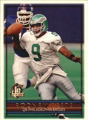 Rodney Peete #5 Football Cards 1996 Topps