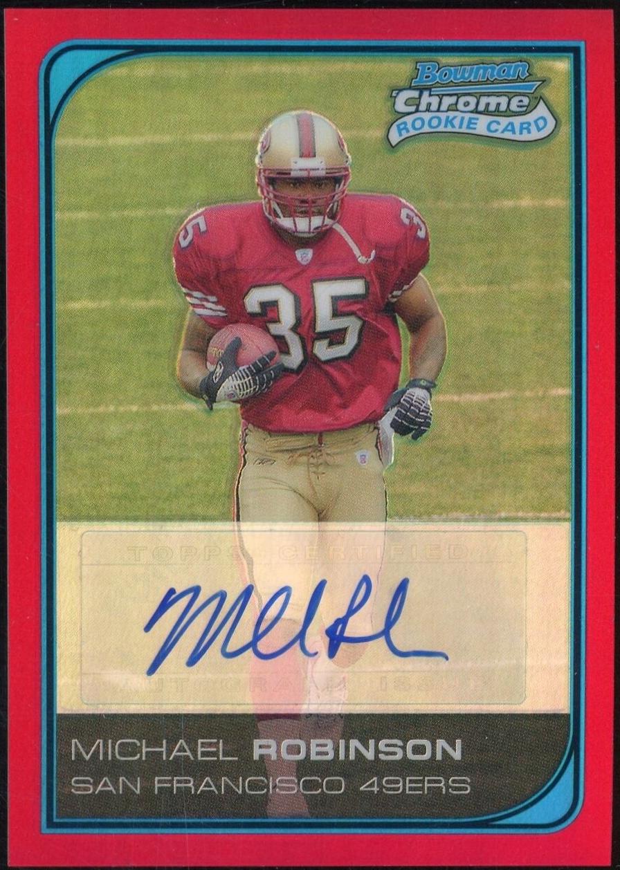 Michael Robinson [Autograph Red Refractor] #259