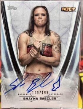 Shayna Baszler #A-4HW Wrestling Cards 2020 Topps WWE Undisputed Autographs