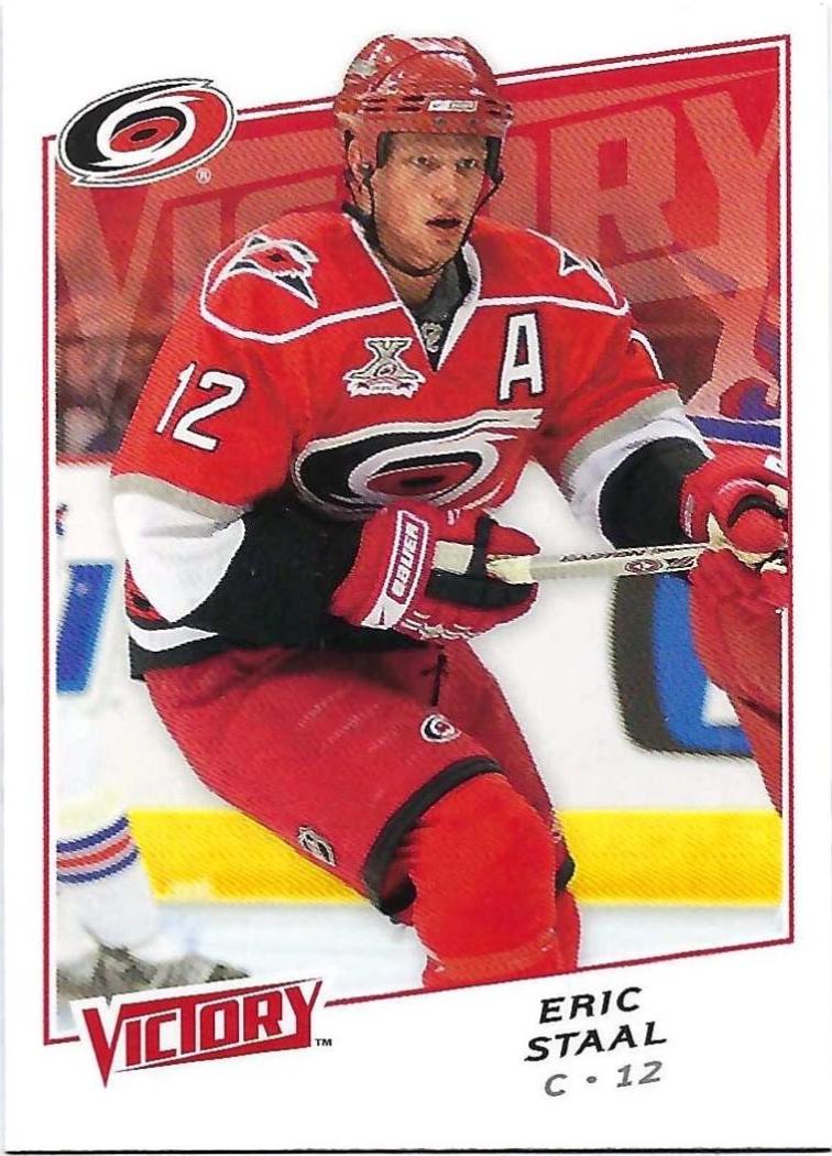 Eric Staal #159 2008 Upper Deck Victory Hockey