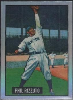 Phil Rizzuto #4 Baseball Cards 2017 Bowman 1951 Chrome