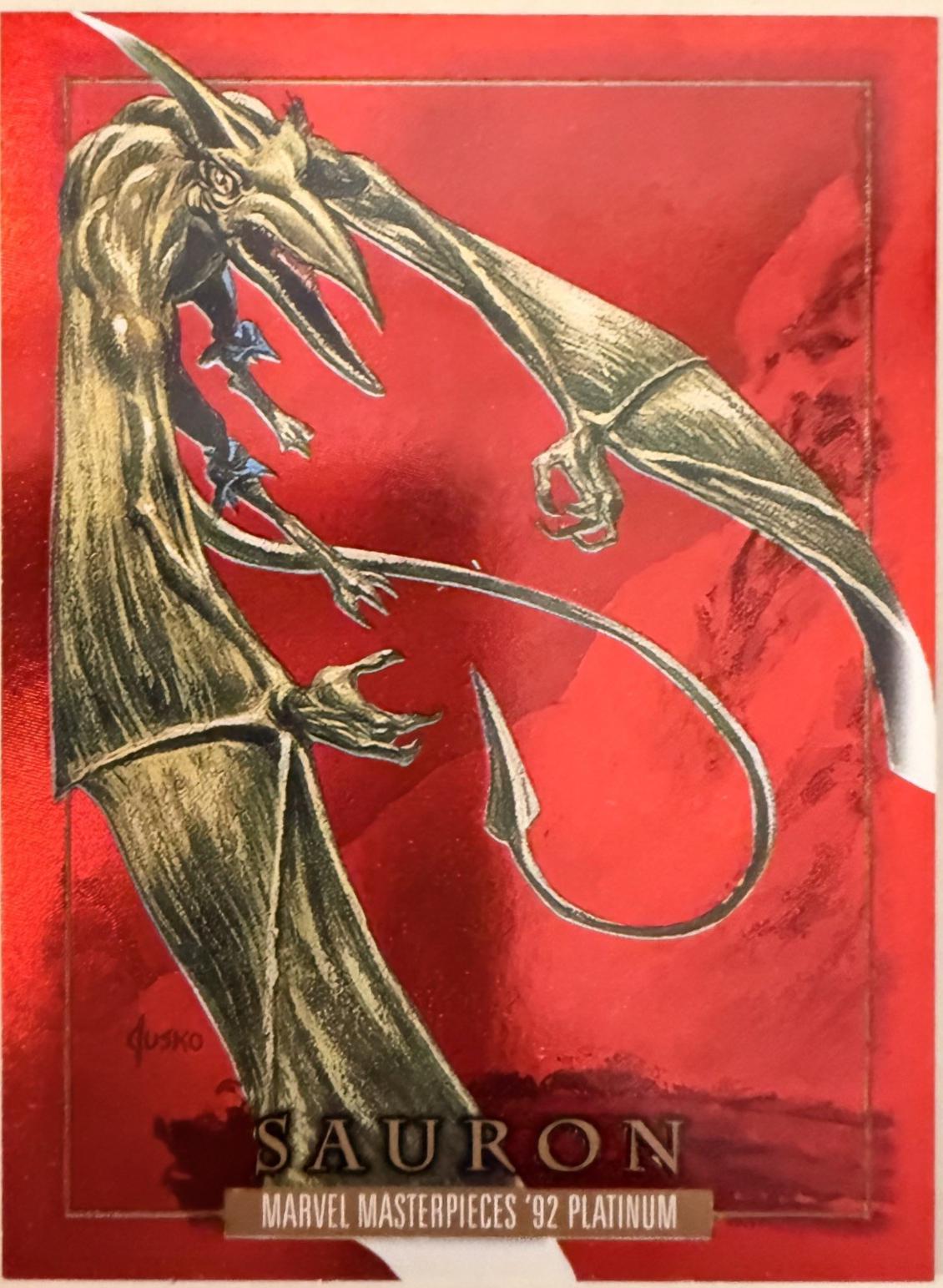 Sauron [Precious Metal Gems Red] #76