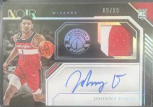 Johnny Davis #357 2022-23 Panini Noir Basketball