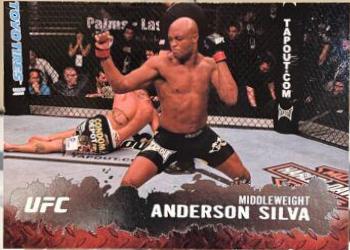 Anderson Silva #33 Ufc Cards 2009 Topps UFC Round 2