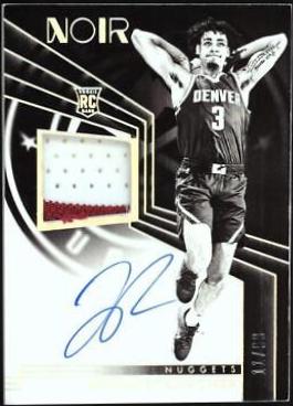 Julian Strawther #307 2023 Panini Noir Basketball