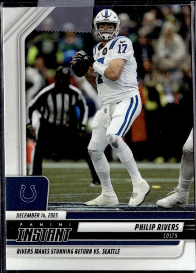 Philip Rivers #342 2025 Panini Instant Football