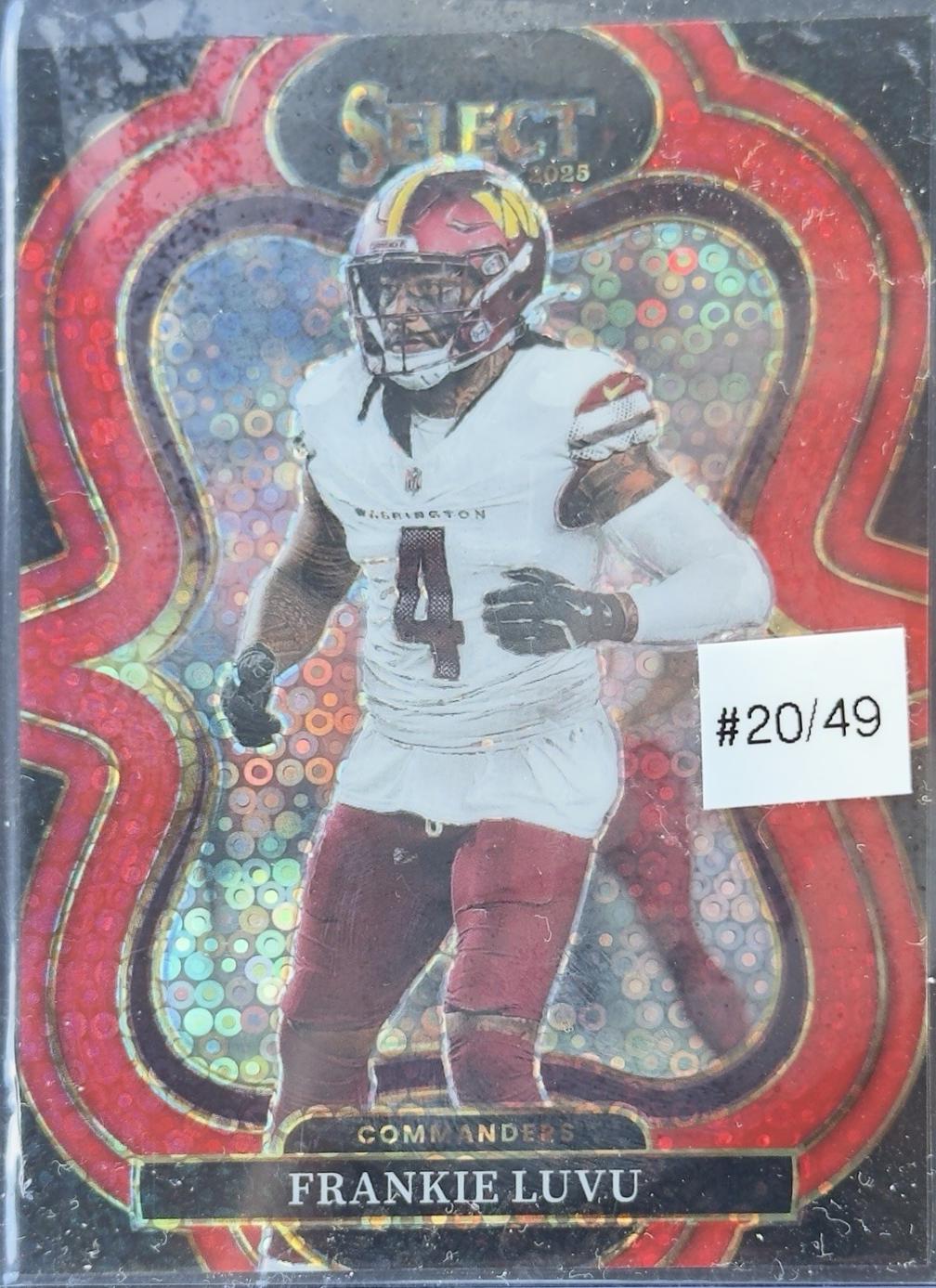 Frankie Luvu [Red Disco Prizm] #388
