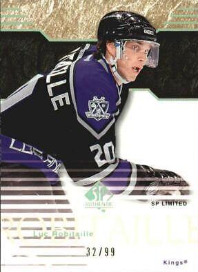 Luc Robitaille #39 Hockey Cards 2003 SP Authentic