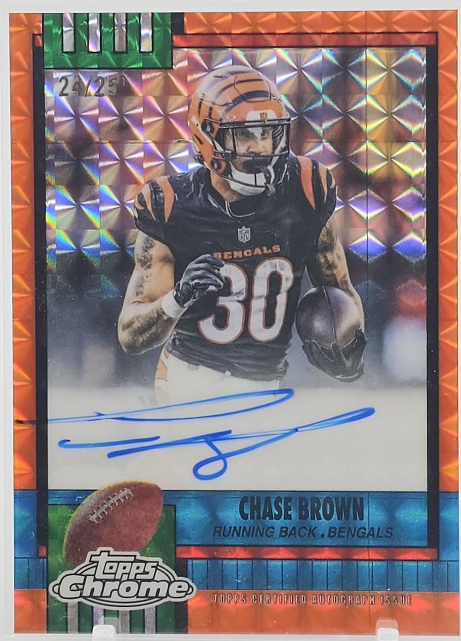 Chase Brown [Orange] #1990-CB