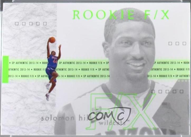 Solomon Hill 2001 SP Rookie FX #98 2013 Sp Authentic Basketball