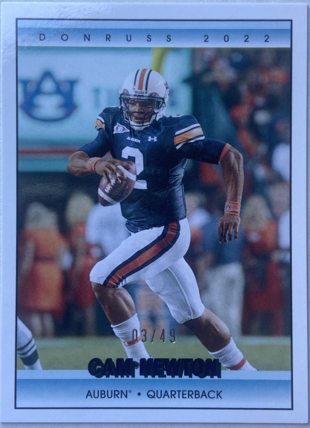 Cam Newton [Purple] #3