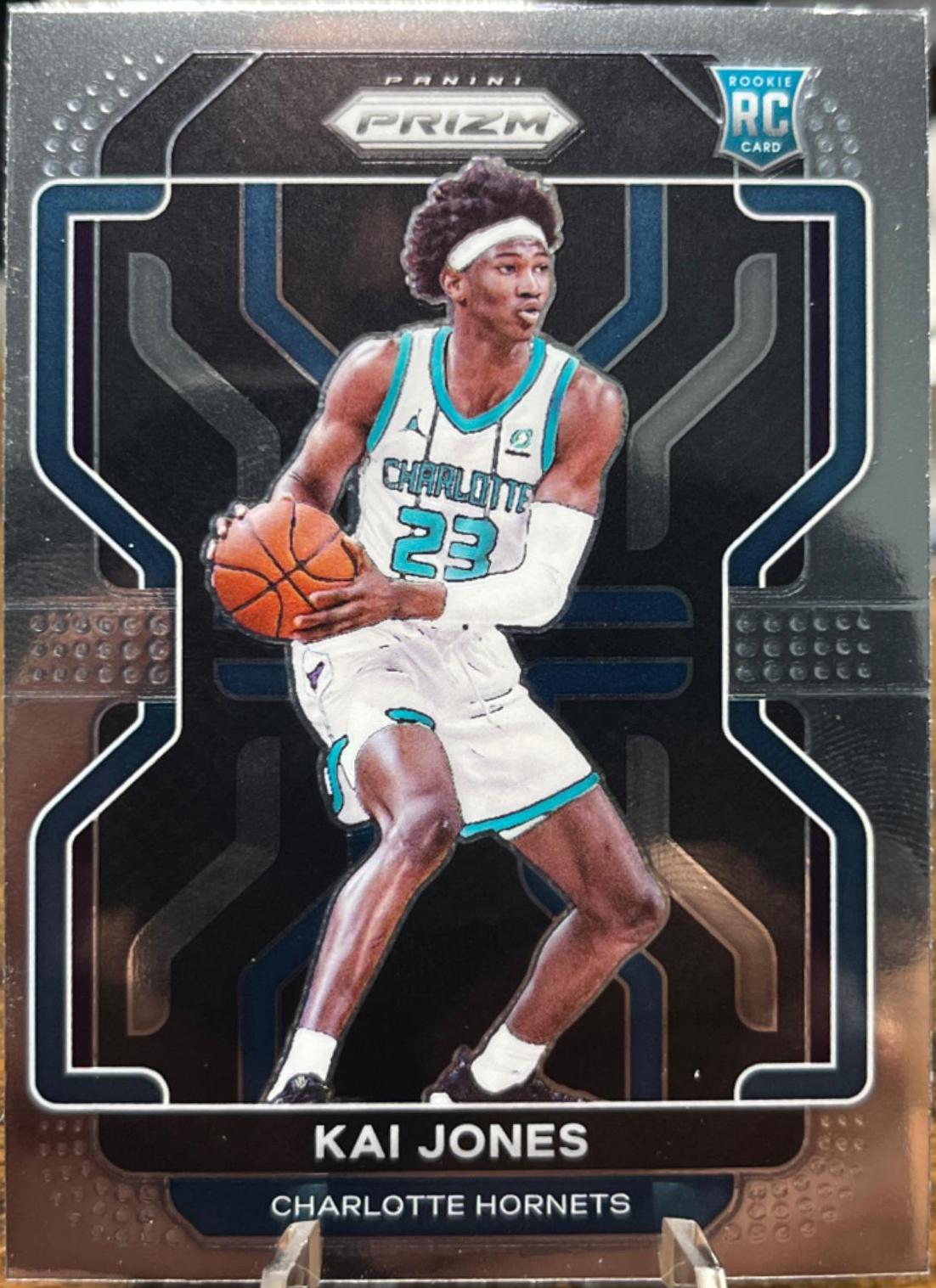 Kai Jones #323 Basketball Cards 2021 Panini Prizm