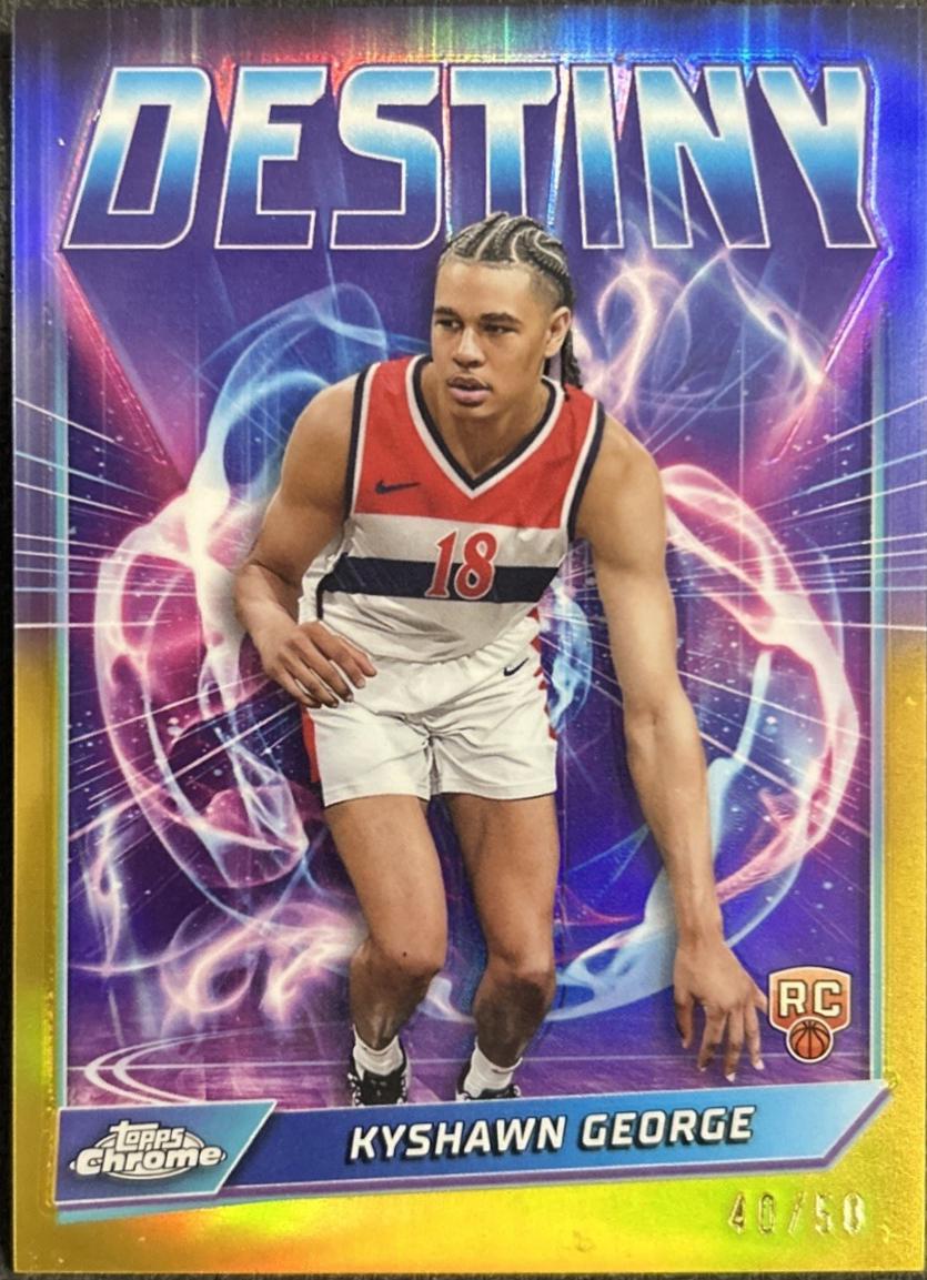 Kyshawn George [Gold Refractor] #D-17