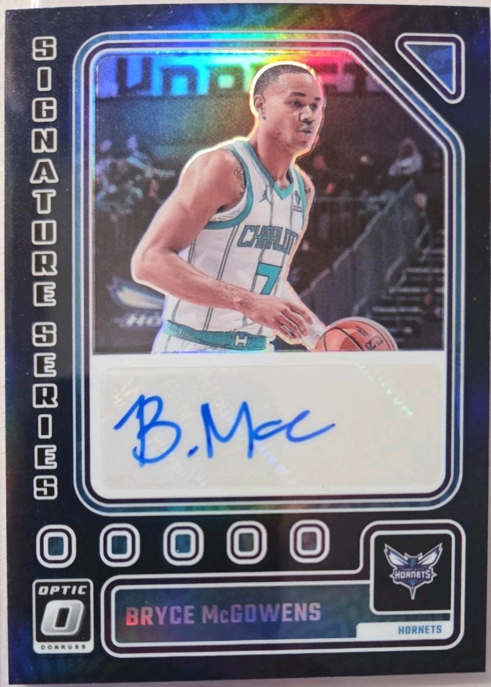 Bryce McGowens [Black] #SS-MCG