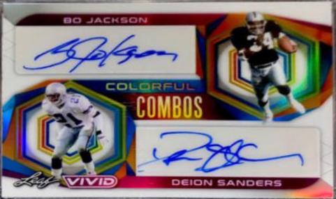 Bo Jackson, Deion Sanders [Prismatic White] #CC-6