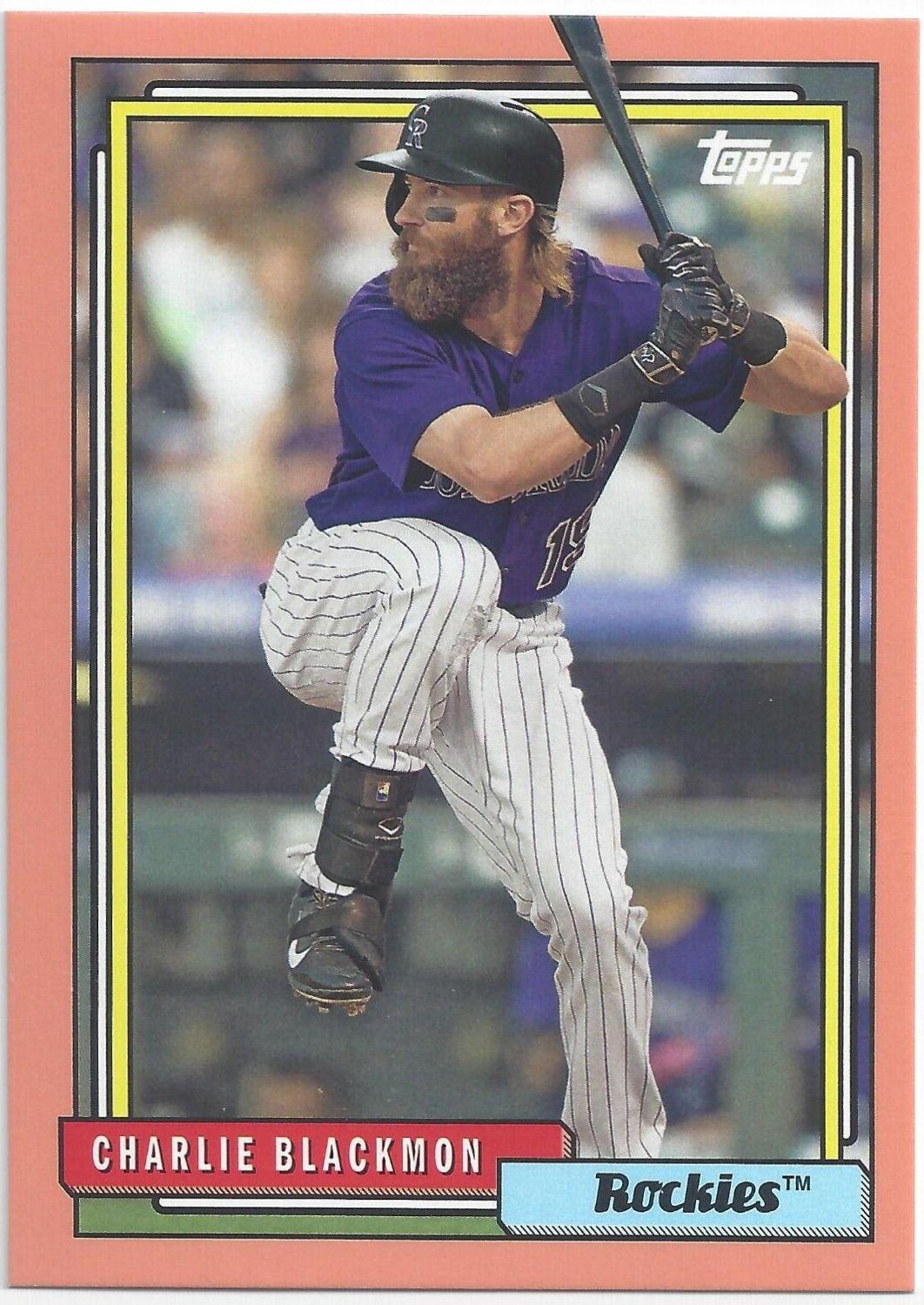 Charlie Blackmon [Peach] #281